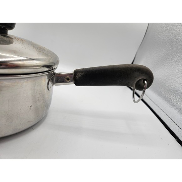 Revere Ware 1 Quart‎ Tall Sauce Pan Stainless Steel with Lid EUC - Picture 2 of 10